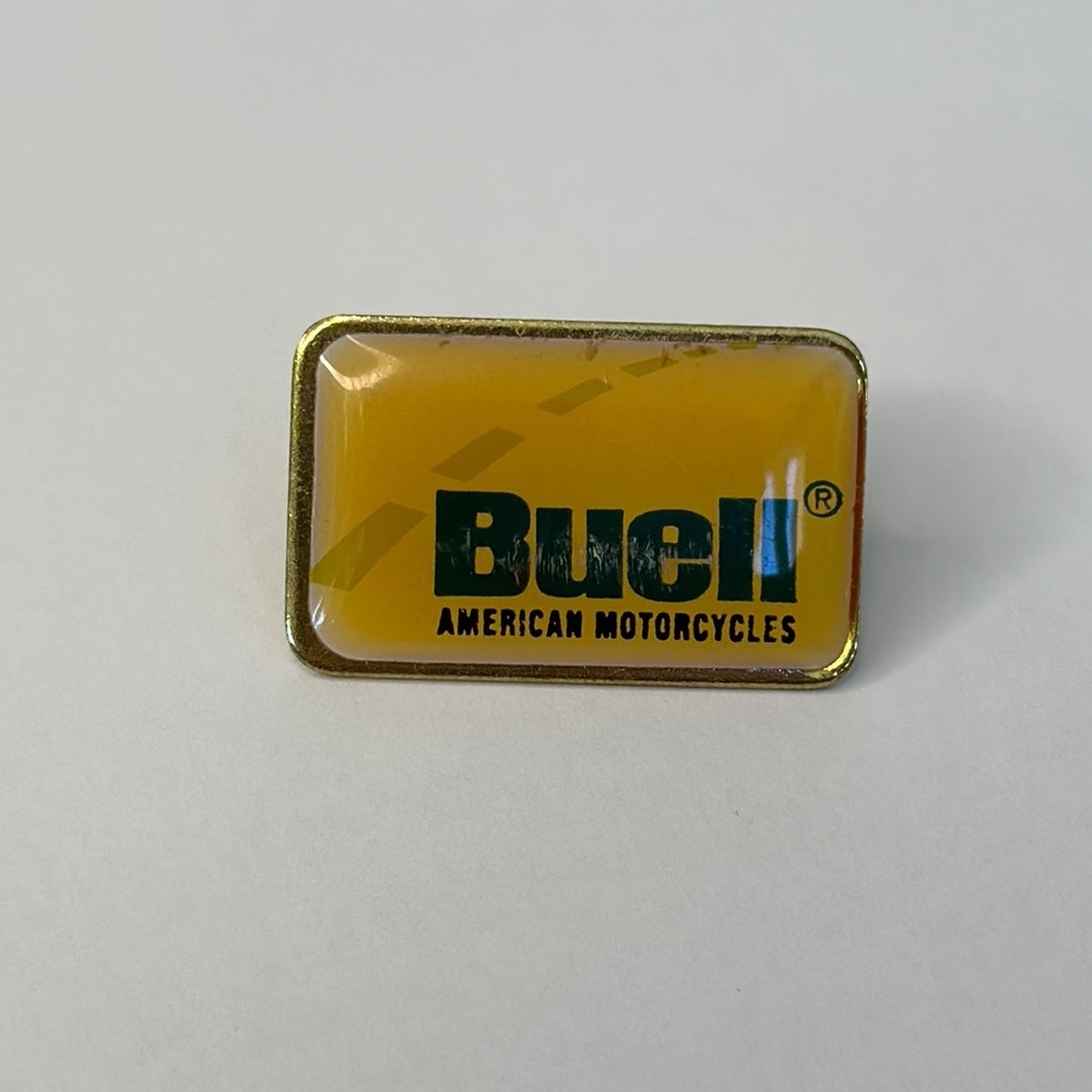 Vintage Buell Motorcycle Pin